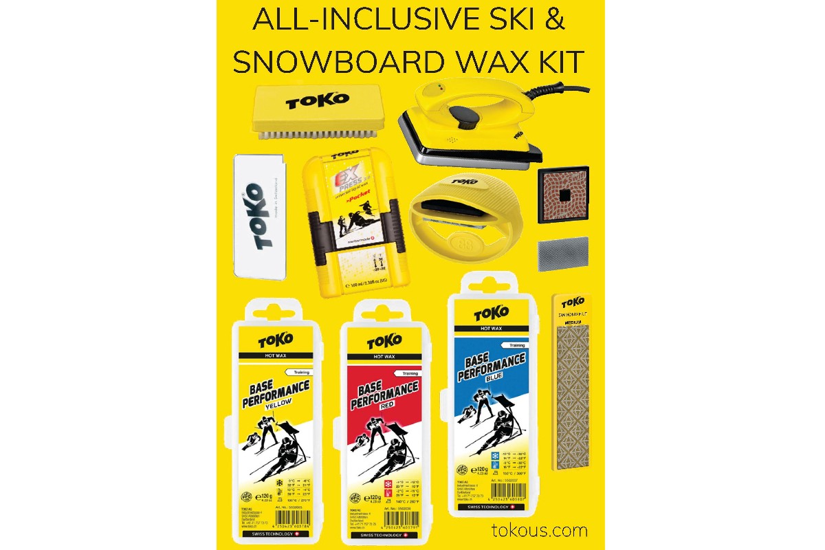All Inclusive Ski and Snowboard Wax Kit | Toko US